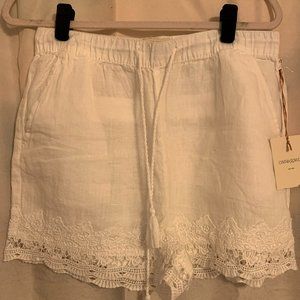 White Linen Short - XL